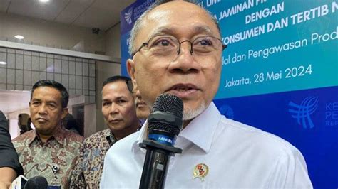 Mendag Zulkifli Hasan Negara Tidak Akan Maju Kalau UMKM Di Dalam