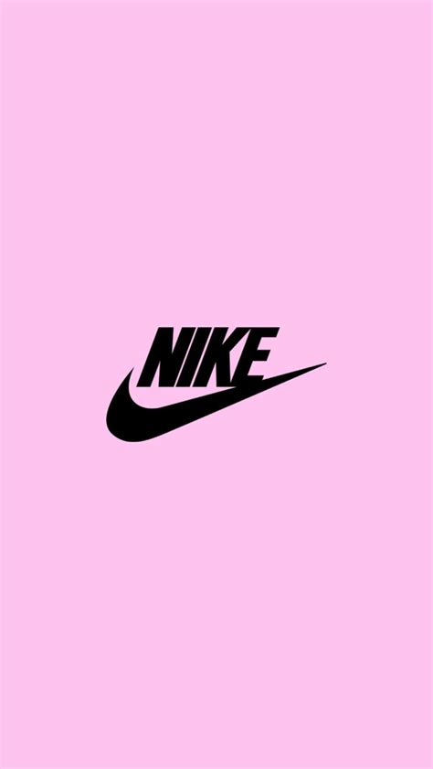 Pink Nike Logo