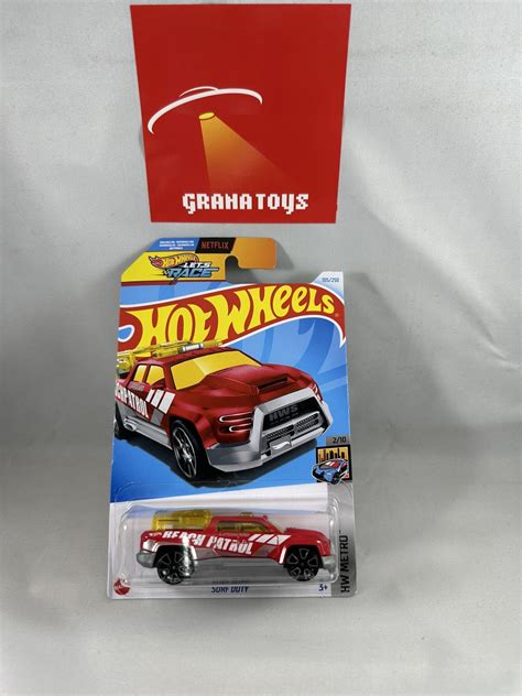 Surf Duty Red Metro Hot Wheels Case K Grana Toys