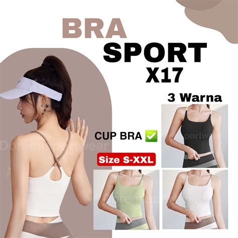 Jual Sport Bra Doremi X Bra Sport Bh Atasan Olahraga Wanita Untuk Gym