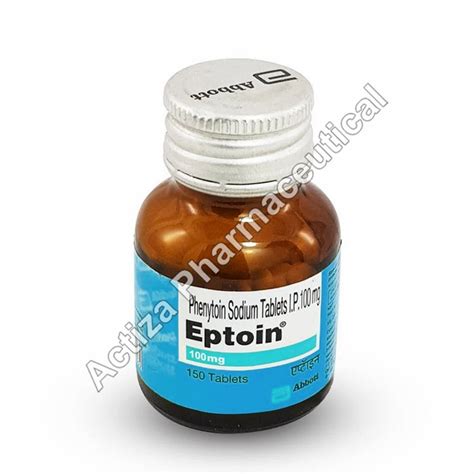 Eptoin 100 Mg Tablet At Rs 100 Stripe Phenytoin Sodium Tablet In