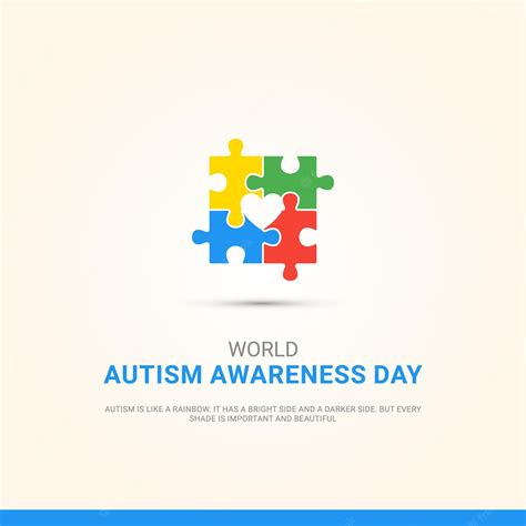 Premium Vector World Autism Awareness Day