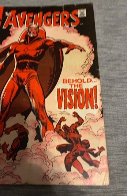 The Avengers St App Of The Vision Solid Book See Desciption