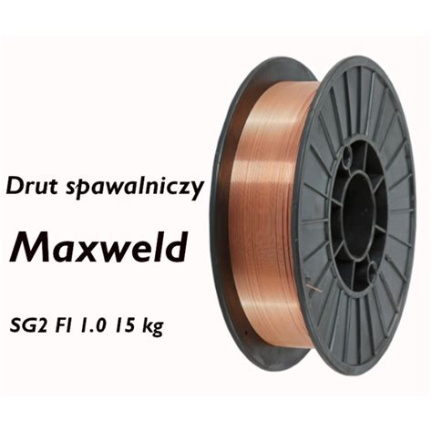 DRUT SPAWALNICZY MAXWELD 1 0 15 Kg SG2 MIG MAG