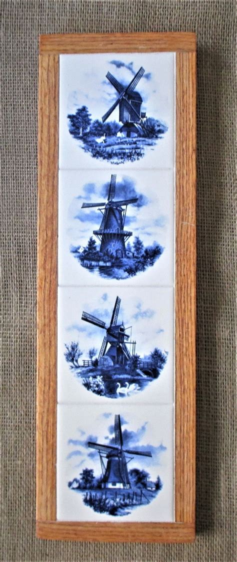 Blue Delft Traditional Blue Delft Tile Wall Decor Wall Etsy