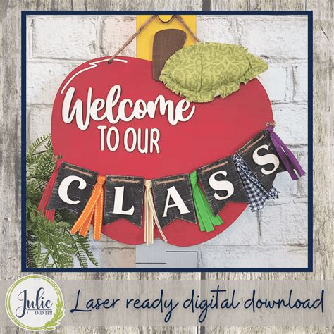 Welcome Class Sign – Julie Did It Studios