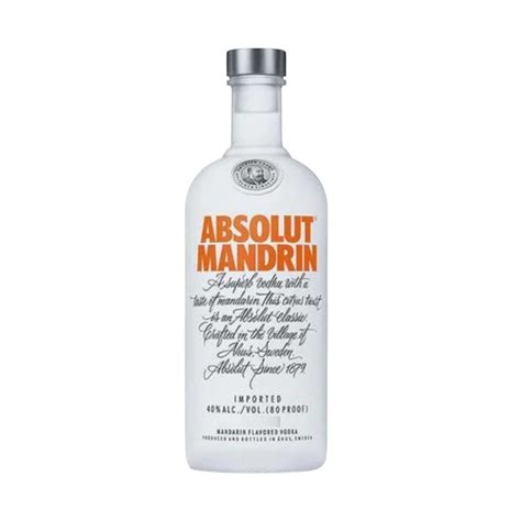 Absolut Vodka Mandrin 700ML Mr Danks Liquor