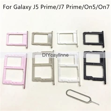 New Original Dual Single Sim Card Tray For Samsung Galaxy J Prime J