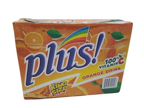 Zest O Plus Juice Vitamin C Orange Flavor Juice Drink Boxes