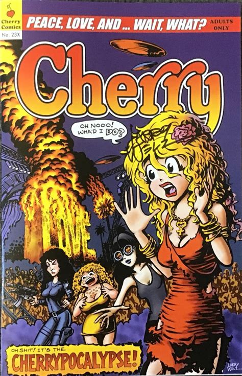 Cherry 23x Signed By Larry Welz Cherry Poptart Comics Underground Comic