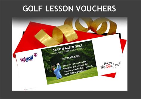 6 x 40 minute Golf Lessons – Darren Arber PGA Golf Professional