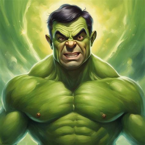 Mr Bean Hulk by ZENART07 on DeviantArt