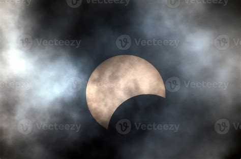 Partial Solar Eclipse 16735228 Stock Photo at Vecteezy