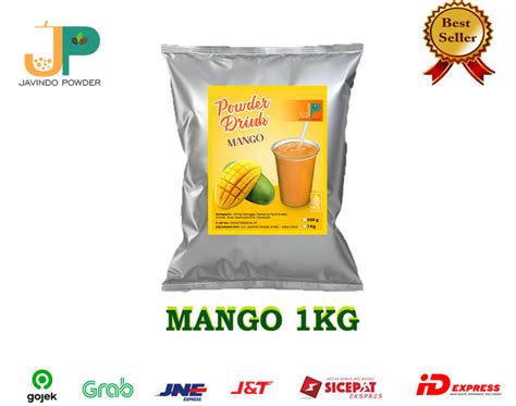 Bubuk Minuman Bubble Drink Rasa Mango Mangga Kg Lazada Indonesia