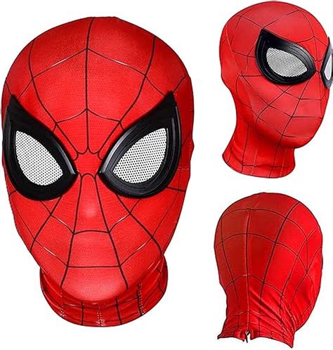 Spiderman Masker Spiderman Masker Rood Verkleed Masker Spider Man