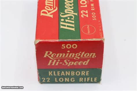 Remington Hi Speed Kleanbore 22 LR Full Brick 500 Rds