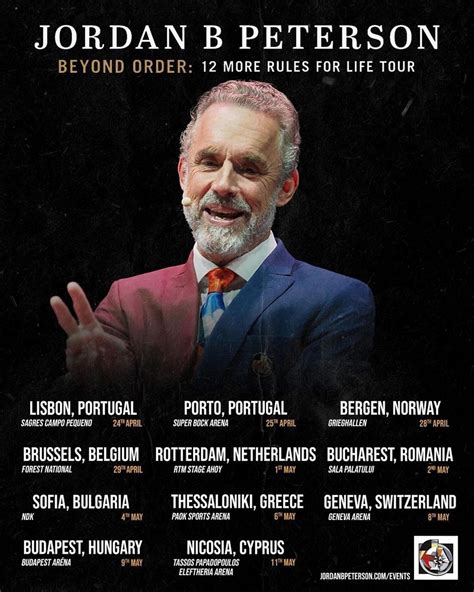 Jordan Peterson Tour 2024 Europe Helen Caterina