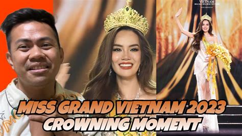 Atebang Reaction Miss Grand Vietnam Finals Crowning Moment