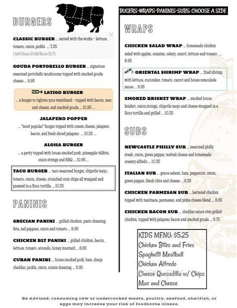 Menu of Isabella's Pizza in Newcastle, WY 82701