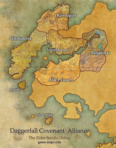 Daggerfall Map Compared To Skyrim