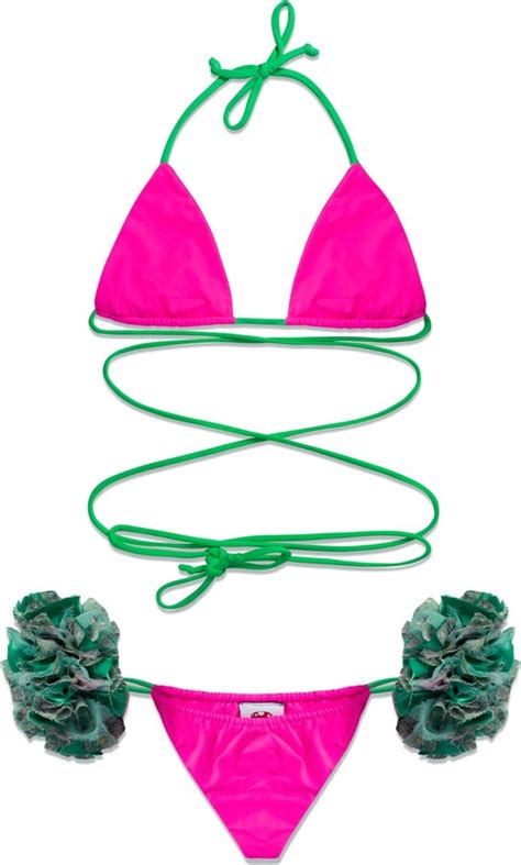 Truffle Bikinis The Neon Bikini Set Shopstyle Two Piece Swimsuits