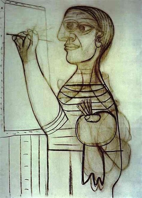 Pablo Picasso — Self Portrait 1938