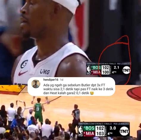 Nbainfo Id On Twitter Kok Bisa Ada Tambahan Waktu Detik Itu