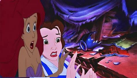 Ariel and Belle crossover | Ariel, Belle, Disney