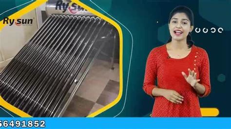 Storage Rysun 100 LPD Solar Water Heater Silver At Rs 19500 In Thrissur