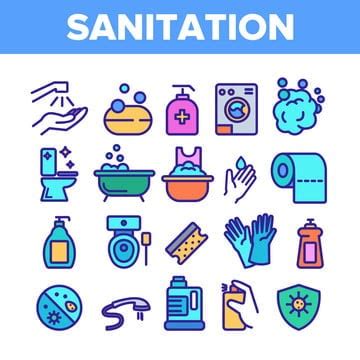 Sanitation PNG Transparent Images Free Download | Vector Files | Pngtree