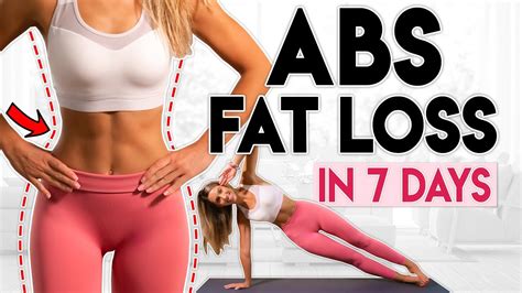 Intense Abs Fat Loss In 7 Days Lose Belly Fat 10 Minute Workout Youtube