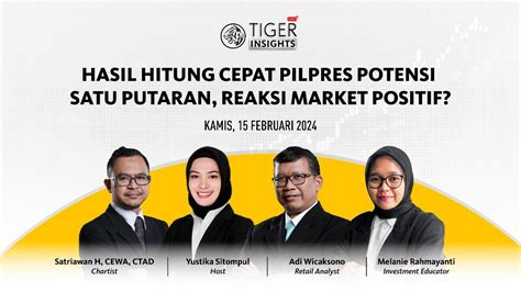 Hasil Hitung Cepat Pilpres Potensi Satu Putaran Reaksi Market Positif