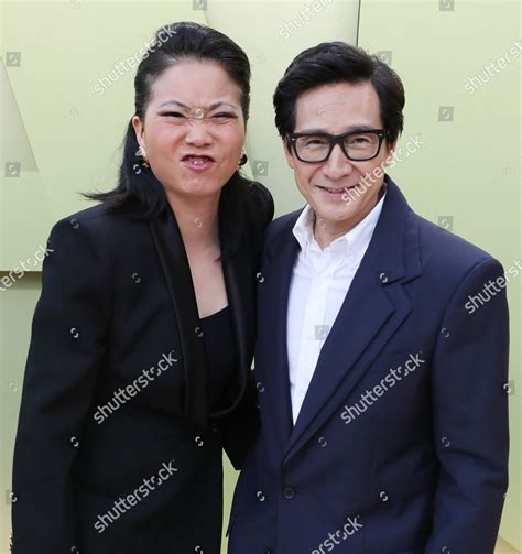 Ke Huy Quan Wife Echo Quan Editorial Stock Photo - Stock Image