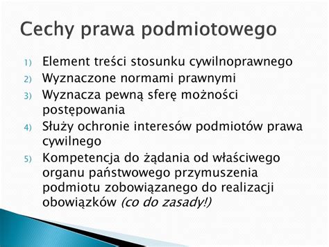 Prawa Podmiotowe Mgr Joanna Czekur An Ppt Pobierz