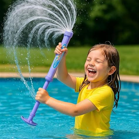 Lançador De Agua Brinquedo - Lançador de Água Super Splash Pistola de Água com Jato Forte Brinquedo ...