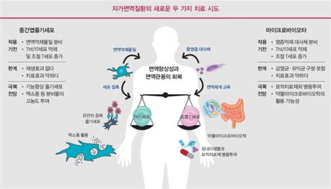 자가면역질환의 새로운 치료법을 찾아서 한국경제