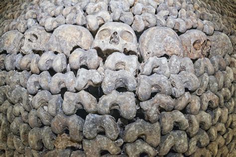 Paris Catacombs Skulls and bones 20420936 Stock Photo at Vecteezy