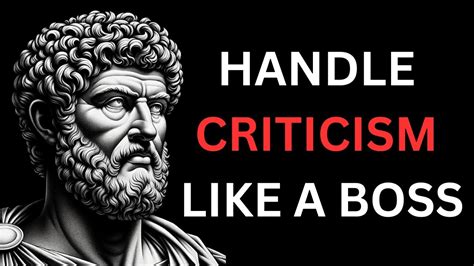 Achieve Greatness: 7 Powerful Methods to Overcome Criticism | Stoicism ...