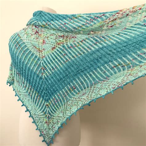 Ravelry Carillon Shawl Pattern By Leela Frankcombe