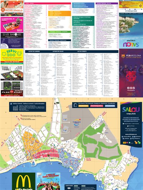 Mapa Salou 2018 | PDF