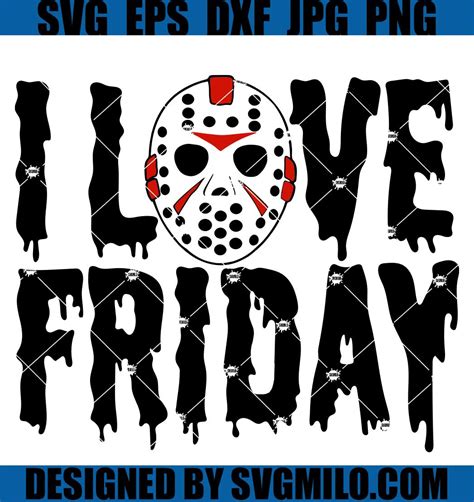 Friday The 13th Jason Mask Vector