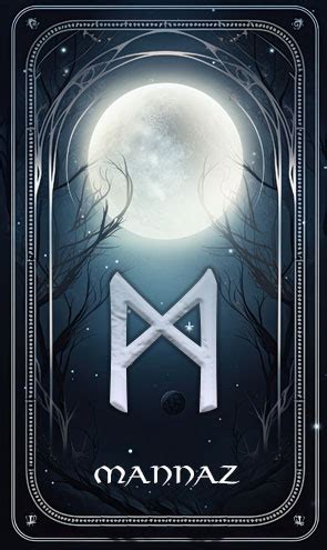 Rune Mannaz Bedeutung - Mensch und Menschlichkeit - Soultarot