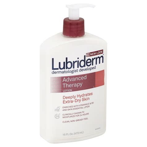 Johnson And Johnson Lubriderm Advanced Therapy Moisturizing Lotion For