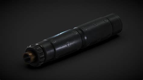 Suppressor D Model By Shedmon Bb A Sketchfab