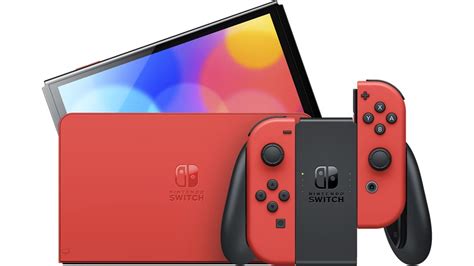 Nintendo Switch OLED Console - Black-Red Joy-Con | Gaming Console