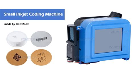 How To Use ZS DC1 Small Mini Inkjet Coding Machine Printer Printing