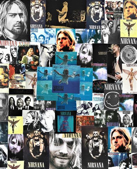 Nirvana Collage Painting By Doug Siegel Pixels