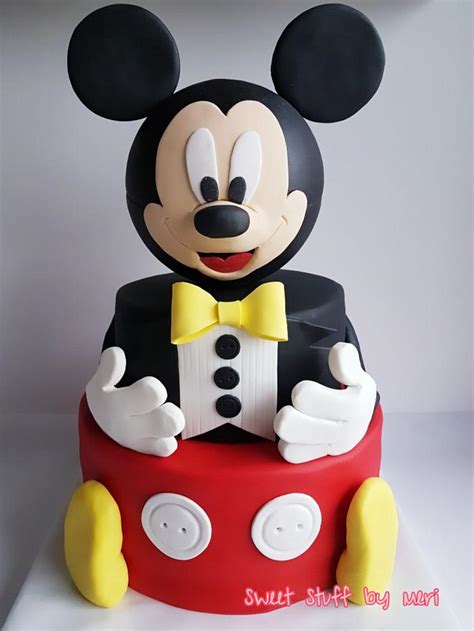 Mickey Mouse Decorated Cake By Meri CakesDecor