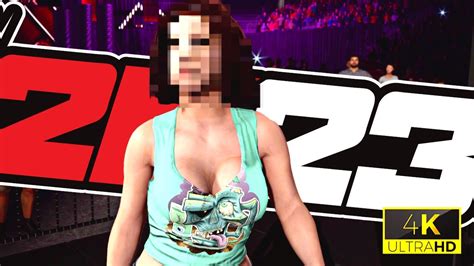 GIANNA MICHAELS In WWE 2K23 CAW Reveal YouTube