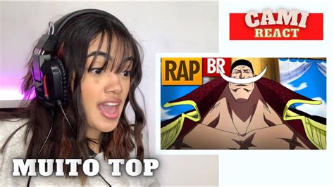 React Rap Do Barba Branca One Piece Tauz Rap Tributo Cami